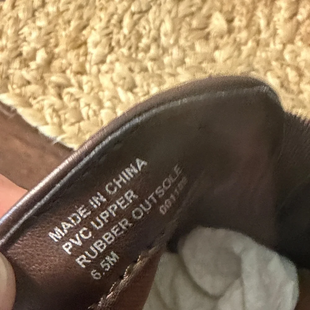 Michael Kors Woman's Brown Logo Slip-On Sneakers with Ivory Sole